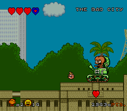 Super Bonk screenshot 5 for Super Nintendo
